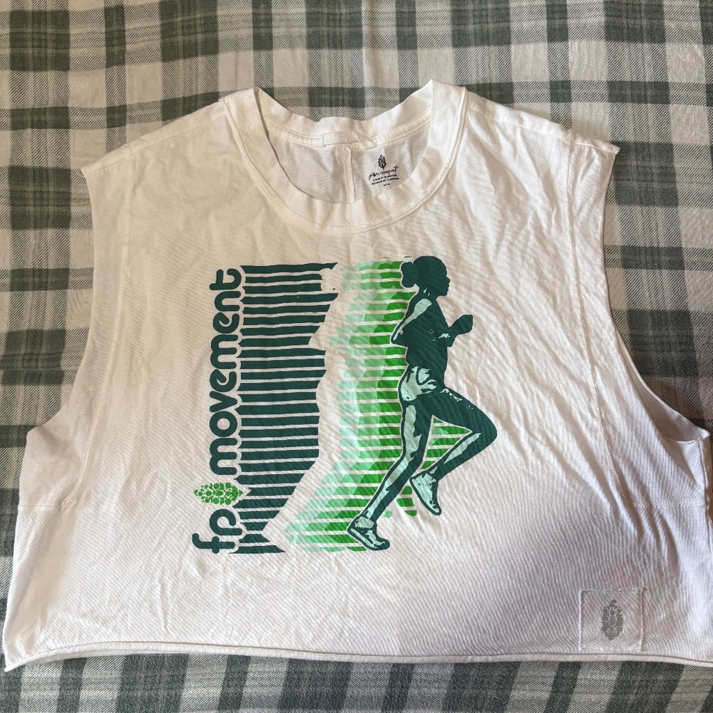 NWOT FP Movement Running Graphic Tank - Medium